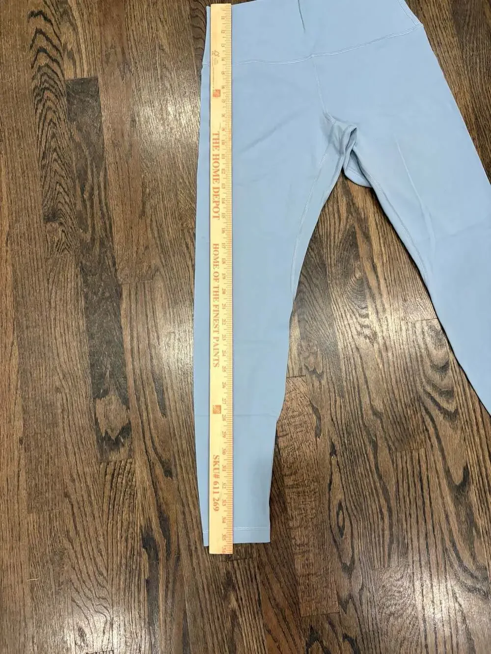lululemon athletica light blue leggings size 10